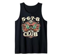5-6-7-8 Club Retro Country Disco Line Dance Camiseta sin Mangas