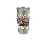 5-6-7-8 Club retro country disco line dance Vaso térmico de acero inoxidable de doble pared