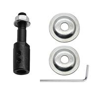 5/6/8/10/12/14/16 mm, piezas de conexión, pulido de tacto duro, máquina de husillo, convertidor de accesorios, adaptador, rueda abrasiva, barra de acero, material de acero anodizado, acabado negro