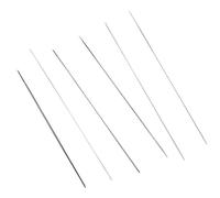 5/6 agujas de cuentas fáciles de usar, aguja de coser de ojo grande, herramienta de fabricación de joyas para hacer collares y pulseras, accesorios