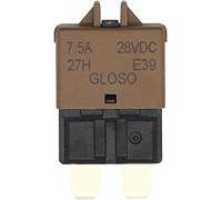 5/7.5/10/20/25/3 0A DC32V Adaptador de fusible reinicio manual ATC Fusible la cuchilla del interruptor circuito for el vehículo marino for botes for automóvil(F446)