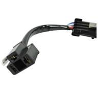 5.75'' 7 inch Motorcycle LED Headlight Adapter Harness Wiring H11 H9 Light Accessories for Dyna for Fat Bob for Touring for Trike for Dyna for Switc,Luz de giro