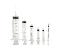 5/8/10/20 Pcs Jeringas De Plástico, Estériles Selladas Individualmente, Jeringa Luer Lock 1-60 ml Para Laboratorios Científicos, Resina Epoxi, Manualidades, Alimentación De Mascotas(20 pcs,60 ml With