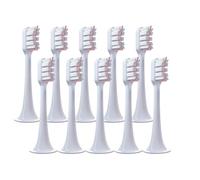 5/8/10 cabezales de repuesto for cepillo dientes, compatibles con cepillos eléctricos sónicos Xiaomi T300 y T500. Boquillas suaves for(10 pink)