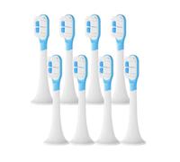 5/8/10 cabezales de repuesto for cepillo dientes, compatibles con cepillos eléctricos sónicos Xiaomi T300 y T500. Boquillas suaves for(8 BJ white)