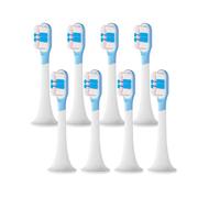 5/8/10 cabezales de repuesto for cepillo dientes, compatibles con cepillos eléctricos sónicos Xiaomi T300 y T500. Boquillas suaves for(8 BJ pink)