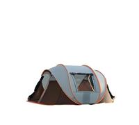 5-8 People Quick Opening Hand Throw Tent Waterproof Camping Boat Outdoor Fully Automatic Pop-up(Brown Large Size)