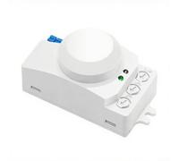 5 8G Interruptor de sensor de inducción ajustable con sistema de retardo y detección de 360 grados para iluminación automática inteligente y control de energía (DC12-24V)