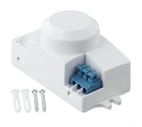 5.8G Microwave Sensor Switch 12V AC100-240V Adjustable Range(100-240V) | 5.8GHz tech, 2-8m adjustable range, auto on/off, saves energy, fits corridors