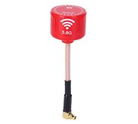 5.8Ghz 3dBi RHCP Antena de Alta Ganancia Antena direccional FPV Drone Señal Fuerte Baja pérdida de alimentador Fácil instalación Flexible para FPV Racing Drone RC Piezas Accesorio (Codo MMCX)