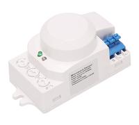 5.8GHz HF System LED Microondas Sensor de Movimiento 360 Grados Interruptor Luz Detector Del Cuerpo