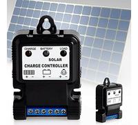 5 A para PWM Solar para controlador de cargador compatible con baterías de litio de 3.7 V 7.4 V LED estado visual y tres modos personalizables (7.4 V 5 A)