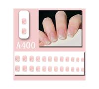 (5)A695(G)$Fresh and transparent color, sweet and cool, simple style, finished product, fake nails, jelly glue