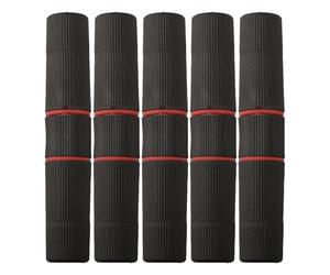 5 acopladores de conector Ethernet impermeables IP68 para Cat6, Cat5e, Cat5, extensor de cable LAN blindado para exteriores con contactos chapados en oro, 105 mm, color negro