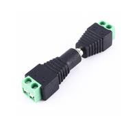 5 adaptadores de conector de alimentación para proyectos de bricolaje con diámetro interno de 2,1 mm y diámetro externo de 5,5 mm.