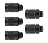 5 adaptadores de válvulas de bombas de aire para neumáticos, convertidor grueso FV/AV, boquilla inflable de metal, inflador, aleaciones de aluminio, adaptadores de bicicleta