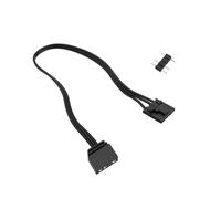 5 adaptadores RGB de 4 pines a 3 pines de 5 V y 3 pines ARGB para Corsair