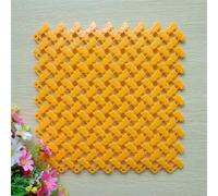 5 Alfombrillas de baño plástico Colores Caramelo 24, x, cm for Bricolaje, Masaje fáciles Usar for, Alfombrilla Antideslizante for Ducha, for Empalme(Orange)