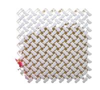 5 Alfombrillas de baño plástico Colores Caramelo 24, x, cm for Bricolaje, Masaje fáciles Usar for, Alfombrilla Antideslizante for Ducha, for Empalme(White)