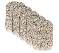 5 almohadillas antideslizantes diseñadas para duchas y cocinas, garantizan que el jabón se mantenga seco y dure más tiempo (beige)