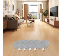 5 almohadillas de repuesto para Leifheit para limpiador a vapor, cubierta de fregona 11911, juego de limpiaparabrisas de microfibra para limpieza profunda de suelos