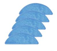 5 almohadillas de repuesto para mopa Tesvor M1 S6 S4 Pro Aspiradora Robot lavable trapos de fregona con fuerte absorción de agua y cuidado del suelo