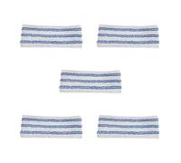 5 almohadillas for fregona a vapor, compatibles con Polti,Vaporetto Kit Vaporflexi Brush Eco Pro 3.0/Vaporetto Eco Pro 3000/Edition/Evolution Cleaner Cloths