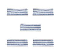 5 almohadillas for mopa de vapor compatibles con el kit Polti Vaporetto, Vaporflexi Brush Eco y paños de limpieza Pro 3.0.