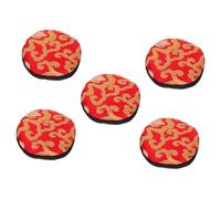 5 almohadillas para cuenco de templo, decoración de manos, cojín para cuenco de meditación, accesorios para cojín de cuenco tibetano, cojín para cuenco de oración, decoración de yoga, almohada de s