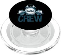 5 Am Entrenamiento por la mañana Productividad Salud Motivación Dicho PopSockets PopGrip para MagSafe