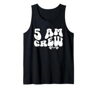 5 Am Gimnasio Fitness & Workout Crew Camiseta sin Mangas