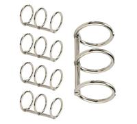 5 anillos de metal para encuadernar libros de 20/30 mm, prácticos suministros de oficina para encuadernar álbumes de fotos