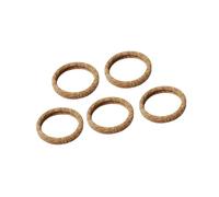 5 anillos elásticos para el pelo con estampado animal, suaves y elásticos, no tiran de la cabeza para varios peinados, cordón elástico fuerte