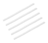 5 anillos resistentes, herramienta de ajuste, anillos invisibles, bandas de ajuste de tamaño para uso diario y ocasiones especiales, cambio de tamaño transparente, 5 mm, como se describe, como se