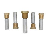 5 ánodos de zinc para Yanmar 6LY 6LPA 6LP y algunos motores 4LHA 119574-18790 119574-44150