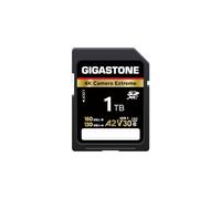 【5 Años de Recuperación de Datos】 GIGASTONE Tarjeta SD 1TB, 4K Camera Extreme, Tarjeta de Memoria SDXC UHS-I A2 V30 U3 Clase 10 de Alta Velocidad, Compatible con Cámaras Digitales