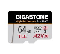 【5 años de recuperación de datos gratuita】【Dash Cam】GIGASTONE Tarjeta micro SD 64GB, TLC High Endurance Pro MAX, hasta 95 MB/s, compatible con REDTIGER VIOFO VANTRUE PRUVEEO, MicroSDXC UHS-I A2 V30 U3