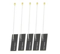 5 Antenas WiFi de 2,4 GHz/5 GHz, Interfaz IPEX1 (U.FL), Adhesivo Incorporado, 9 cm de Longitud, para Tarjetas inalámbricas Mini PCIe