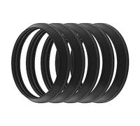5 arandelas cónicas de goma para juntas de sellado y tuberías de 1 1/2 pulgadas, tuberías de descarga de cocina, jardín y tuberías de agua al aire libre