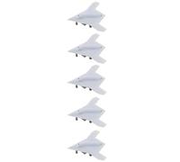 5 Aviones No Tripulados Furtivos X-47B, Modelo Militar, Escala 1/2000-1/350, Avión De Combate No Tripulado con Tren De Aterrizaje, Modelo De Avión DIY(1/350(33.2mm))