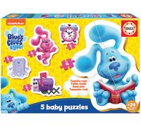 5 Baby Puzzles Blue´s Clues - EDUCA