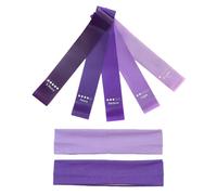 5 Bandas De Goma para Ejercicio Y 2 Bandas para La Cabeza, Bandas De Goma para Fitness, Bandas Elásticas De Resistencia, Adecuadas para Entrenamiento De Fuerza, Yoga