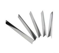 5 barras aromatizantes de acero inoxidable para Weber para parrillas de espíritu y genesis. Placas difusoras de calor reemplazan la pieza 7536 7537-22.5 x 2.3 pulgadas cubiertas de quemador de
