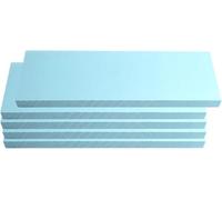 5 bases de diorama escénico para manualidades y modelado, plataforma de construcción de espuma de poliestireno azul para micropaisajes, rocas, montañas, escenas de arquitectura, 295 x 100 x 30 mm (5