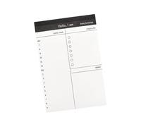 5 blocs de notas de negocios, planificadores de negocios, blocs de notas para oficinas, documentación, archivado y planificación diaria, registro de pegamento portátil
