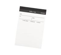 5 blocs de notas de papel de bolsillo, 50 hojas cada uno, bloc de notas de negocios para planificación diaria, documentación de proyectos empresariales, planificador diario