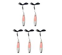 5 bolígrafos ligeros ergonómicos con nota adhesiva y diseño de cordón para una escritura cómoda y una gestión eficiente de tareas, bolígrafo de oficina con luz