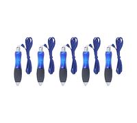 5 Bolígrafos Pesados y Gruesos, Bolígrafos Grandes de Agarre Ancho para la Artritis de Parkinson con Diseño Grande y gordo. (Azul)
