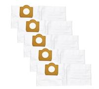 5 bolsas de aspiradora de fieltro para Kärcher WD3 para MV3 SE4001 6.959-130, alto rendimiento de filtro contra polvo fino, resistente a la rotura y al polvo al vaciar, apto para A2201 A2554 WD3.500