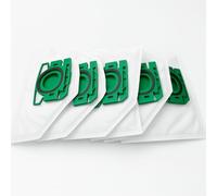5 bolsas de aspiradora FP200 para Vorwerk Kobold VK200 - Microvellón - Bolsas de repuesto compatibles con aspiradoras Vorwerk VK 200 - aptas para alérgicos con filtro de polvo fino, higiénico y